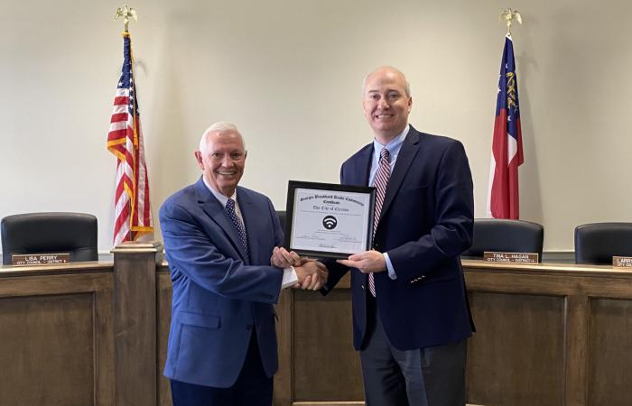 City of Claxton’s Broadband Ready designation marks first multi-jurisdictional recognition City of Claxton’s Broadband Ready designation marks first multi-jurisdictional recognition