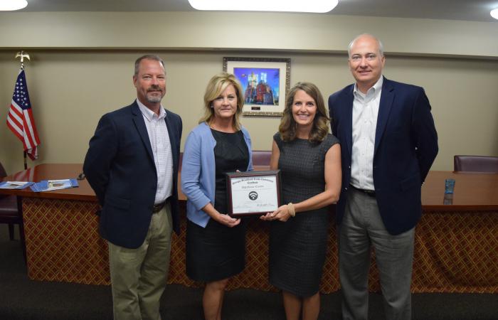 From left are Oglethorpe County Chairman Billy Pittard, Broadband Executive Director Deana Perry, Oglethorpe County Planning & Development Director Amy Stone and DCA Commissioner Christopher Nunn. From left are Oglethorpe County Chairman Billy Pittard, Broadband Executive Director Deana Perry, Oglethorpe County Planning & Development Director Amy Stone and DCA Commissioner Christopher Nunn.